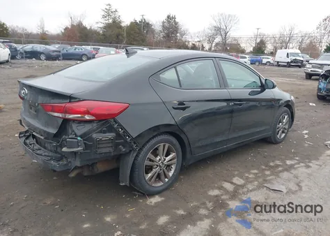 2018 Hyundai Elantra Sel z USA, uszkodzony, nr VIN 5NPD84LFXJH381099